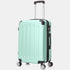 RAYKONG Maleta Mediana ABS 66x43x25cm | 71L | 24 Pulgadas | hasta 23kg semirígidas - Menta