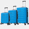 Raykong Juego de maletas 3 piezas | Maleta Cabina 55cm | Mediana Expansible 65cm | Grande Expansible 75cm - Watt (Turquesa)