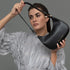 Bolso de hombro para mujer de piel saffiano con bandolera larga negro Maribel