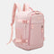 Raykong Mochila De Cabina Ryanair 40x20x25cm (20L) | Mochila De Viaje Impermeable Para Avión | Equipaje De Mano Resistente | Mochila Para Senderismo | Escolar | Trabajo - Rosa