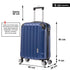 Maleta Cabina 55x40x20cm Policarbonato (44L) - 20 Pulgadas - AzulMarino