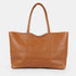 Bolso shopper para mujer de piel para personalizar marrón Luna