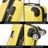 Maleta Cabina ABS 55x40x20cm 44L - 20 Pulgadas Amarillo - Marina