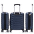 Raykong Juego de maletas 3 piezas | Maleta Cabina 55cm | Mediana Expansible 65cm | Grande Expansible 75cm - Watt (Navy)