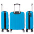 Raykong Maleta Cabina ABS 55x40x20cm (44L) - 20 Pulgadas Turquesa - Waves