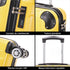 Maleta Cabina 55x40x20cm Policarbonato (44L) - 20 Pulgadas - Amarillo