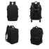 Raykong Mochila de cabina Ryanair 40x20x25cm (20L) Negro