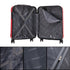 Raykong Maleta Cabina ABS 55x40x20cm (44L) Maxima aprovechamiento de espacio - 20 Pulgadas - Rojo