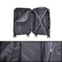 RAYKONG Maleta Mediana ABS 66x43x25cm | 71L | 24 Pulgadas | hasta 23kg semirígidas - RosaDorada