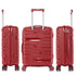 Maleta de cabina 55x38x22 cm (44L) Polipropileno - Candado Incrustado - 20 Pulgadas - Burdeos - Bass