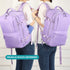 1990s Mochila de viaje cabina expandible para Ryanair 40x25x20-25cm,con bolsa de zapatillas,mochila casual