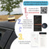 RAYKONG Baliza V16 Geolocalización DGT 3.0 pack con accesorios | 2ª Generacion con indicadores LED | Luz Emergencia Coche - Moto Homologado por DGT | SIM y Datos Pagados hasta 2038 - Full Pack