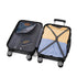 Maleta Cabina ABS 55x40x20cm 44L - 20 Pulgadas Negro - Marina