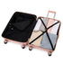 Maleta de cabina 55x39x21.5 cm (46L) Polipropileno - Candado Incrustado - 20 Pulgadas - Rosa Claro - Choco
