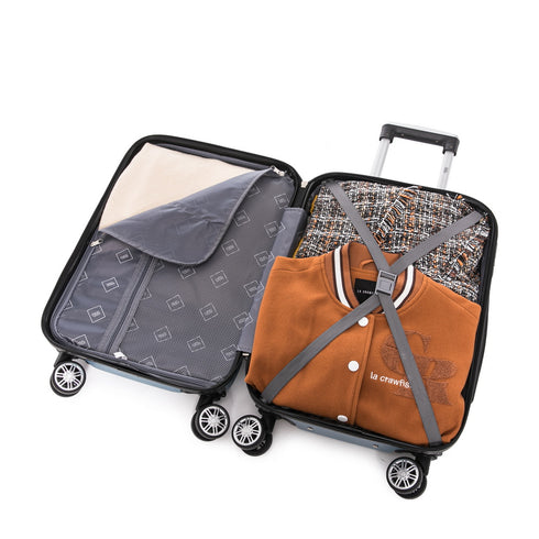 Maleta Cabina 55x39x21cm Policarbonato 45L - 20 Pulgadas Azul - Seda