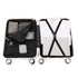 Maleta de cabina 55x38x22 cm (44L) Polipropileno - Candado Incrustado - 20 Pulgadas - Blanco - Bass