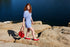 Bolso de mano de piel estilo saco para mujer rojo Stefy