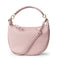 Bolso bandolera de piel para mujer con asa corta Nude Noa