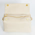 Bolso bandolera de piel con solapa Beige Laia