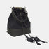 Bandolera mujer piel serraje - bolso saco Giulia (gris)