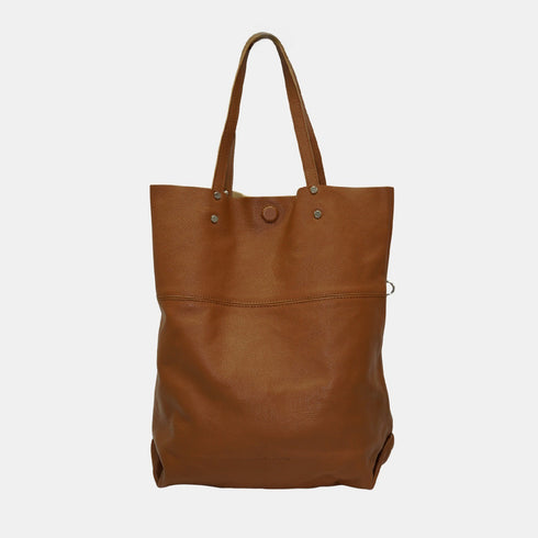 Bolso Shopper Grande de Piel para Mujer – Paulina (Marrón)