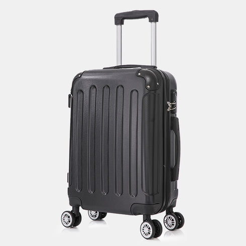 Maleta Cabina ABS 55x40x20cm 44L - 20 Pulgadas Negro - Marina