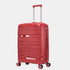 1990s Maleta Mediana extensible 65cm Bass Rojo