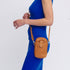 Bolsos para móvil de piel marrón Cintia