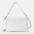 Bolso de mano y bandolera de piel para mujer blanco Ariadna