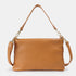 Bolso de mano y bandolera de piel para mujer marrón Ariadna