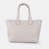 Bandolera para mujer de piel con asa de mano beige Helia