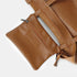 Bolso shopper para mujer de piel para personalizar marrón Amy