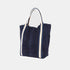 Bolso tote de piel serraje para mujer personalizable azul Sarah