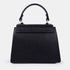 Bolso de con cadena para mujer con asa de mano con solapa negro Claudia