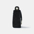 Bolso de bandolera con solapa piel serraje negro Camila