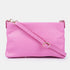 Bolso de mano y bandolera de piel para mujer rosa Ariadna