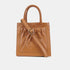Bolso bandolera de piel pequeño mujer marrón Carmen