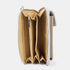 Bolsos para móvil y cartera de piel beige Cira