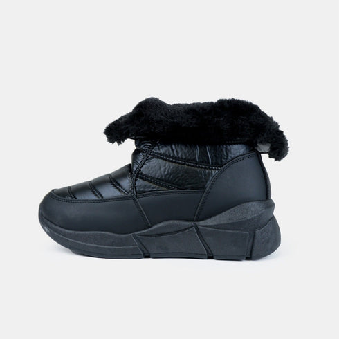 Botas para la nieve de nylon negro Noemi