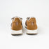 Zapatilla deportiva de hombre piel con cordones marrón Ezra