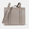 Bolso bandolera de piel para mujer khaki Ainara