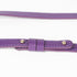 Bolso bandolera de piel para mujer morado Ainara
