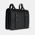 Bolso bandolera de piel para mujer negro Ainara