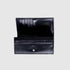 Billetera de piel Vintage Cassia Negro