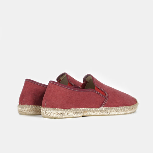 Alpargata de hombre Yaco Rojo