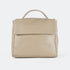 Mochila de piel para mujer khaki Bora
