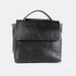 Mochila de piel para mujer negro Bora
