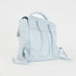 Mochila de piel para mujer celeste Bora