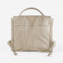 Mochila de piel para mujer khaki Bora