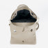 Mochila de piel para mujer khaki Bora
